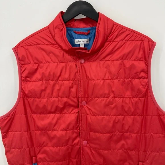 PETER MILLAR Hyper-Light Vest In Cape Red XL - Picture 8 of 11